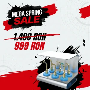 Set 6 anse chirurgie US1, US2, US4, UL3, UC1 pentru piezotoame C-EXPLORER COXO