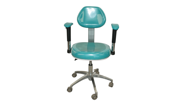 Scaun ergonomic pentru microscop cu suport brațe V1 COXO