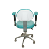 Scaun ergonomic pentru microscop cu suport brațe V1 COXO